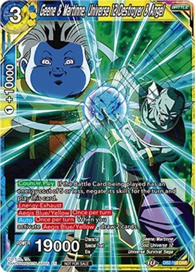 Geene & Martinne, Universe 12 Destroyer & Angel (DB2-169) [Tournament Promotion Cards] | Mindsight Gaming