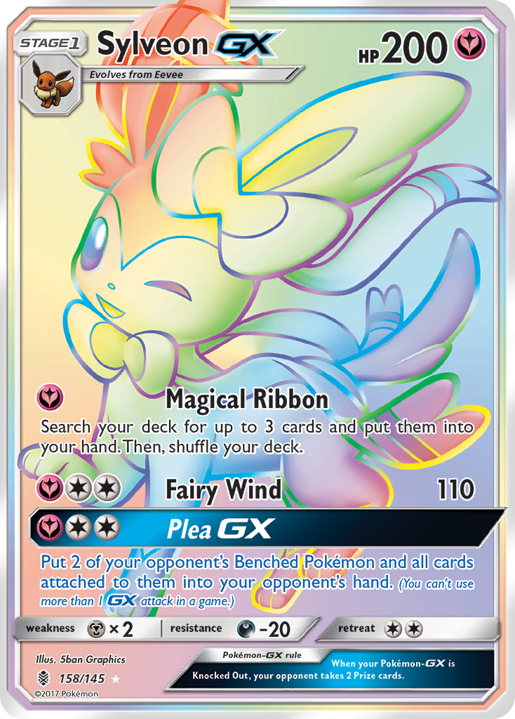 Sylveon GX (158/145) [Sun & Moon: Guardians Rising] | Mindsight Gaming