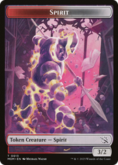 Monk // Spirit (13) Double-Sided Token [March of the Machine Tokens] | Mindsight Gaming