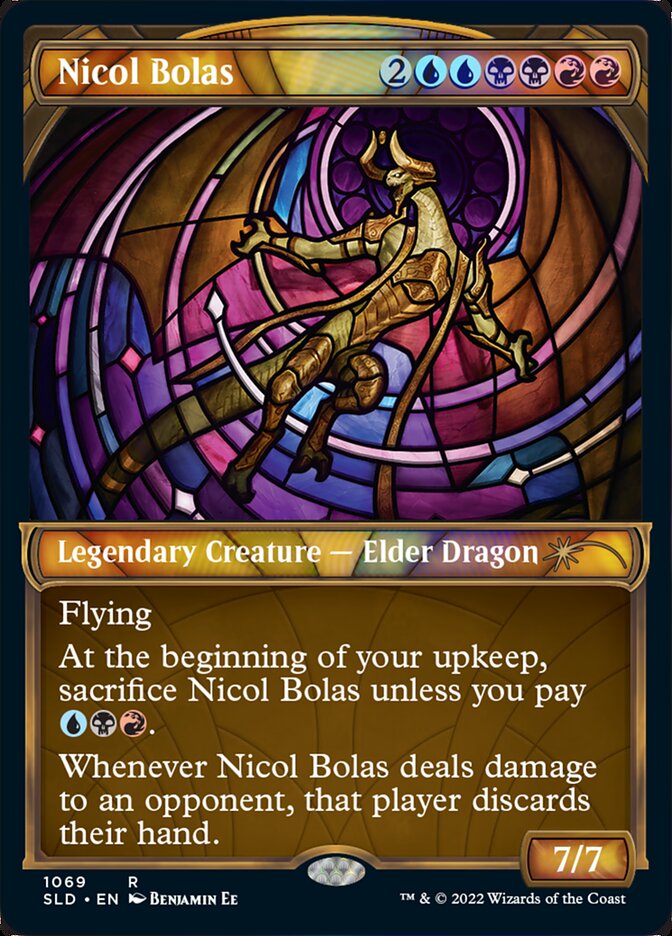 Nicol Bolas (Showcase Textured) [Secret Lair Drop Series] | Mindsight Gaming