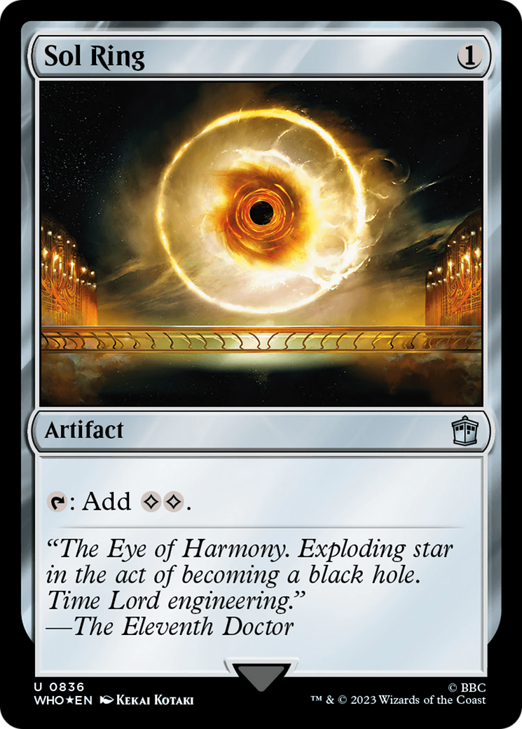 Sol Ring (Surge Foil) [Doctor Who] | Mindsight Gaming