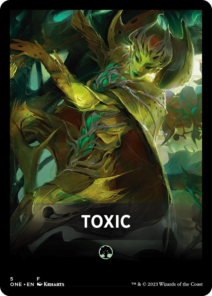 Toxic Theme Card [Phyrexia: All Will Be One Tokens] | Mindsight Gaming