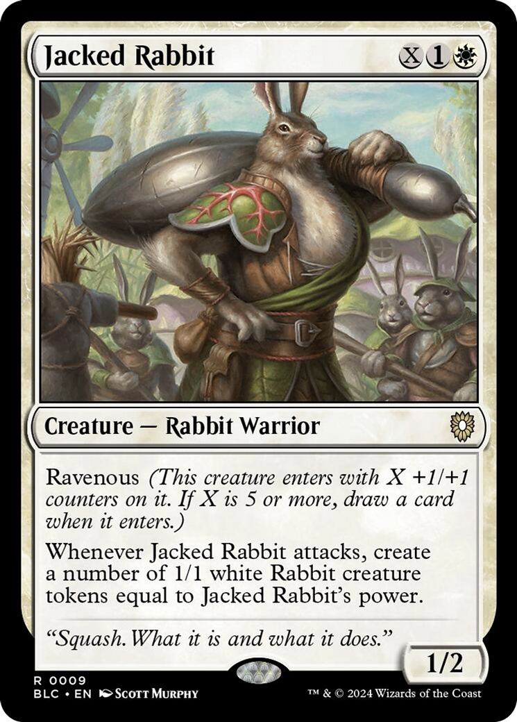 Jacked Rabbit [Bloomburrow Commander] | Mindsight Gaming