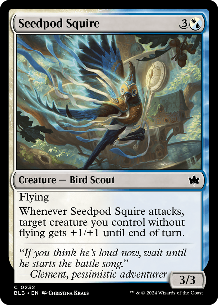 Seedpod Squire [Bloomburrow] | Mindsight Gaming