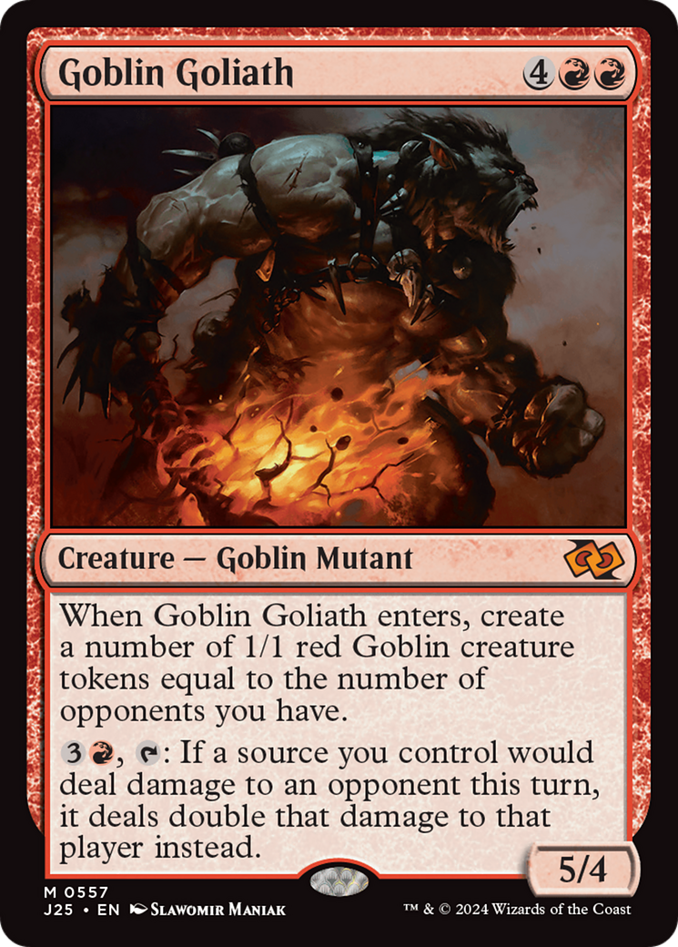 Goblin Goliath [Foundations Jumpstart] | Mindsight Gaming