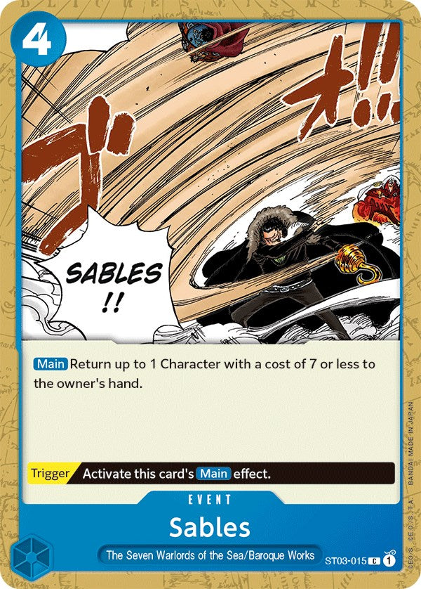 Sables [Starter Deck: The Seven Warlords of The Sea] | Mindsight Gaming