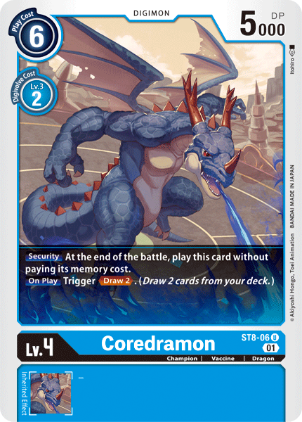 Coredramon [ST8-06] [Starter Deck: Ulforce Veedramon] | Mindsight Gaming