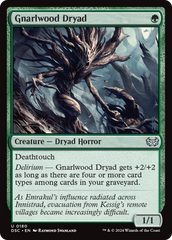 Gnarlwood Dryad [Duskmourn: House of Horror Commander] | Mindsight Gaming