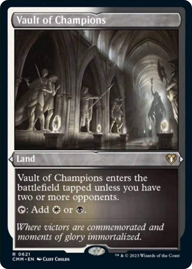 Vault of Champions (Foil Etched) [Commander Masters] | Mindsight Gaming