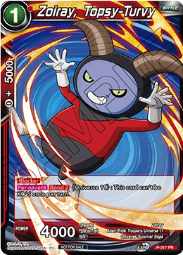 Zoiray, Topsy-Turvy (P-317) [Tournament Promotion Cards] | Mindsight Gaming