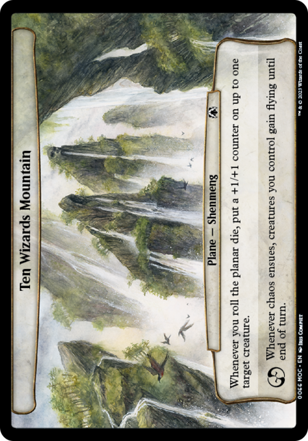 Ten Wizards Mountain [March of the Machine Commander] | Mindsight Gaming