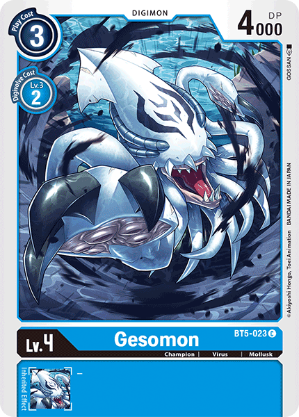 Gesomon [BT5-023] [Battle of Omni] | Mindsight Gaming