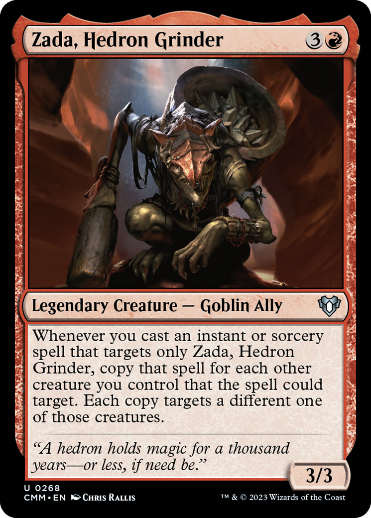 Zada, Hedron Grinder [Commander Masters] | Mindsight Gaming