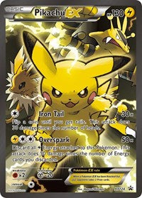 Pikachu EX (XY124) (Jumbo Card) [XY: Black Star Promos] | Mindsight Gaming