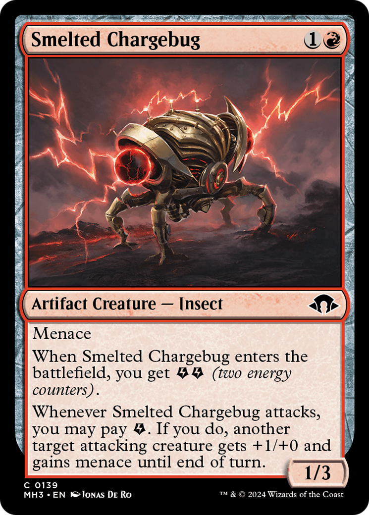 Smelted Chargebug [Modern Horizons 3] | Mindsight Gaming