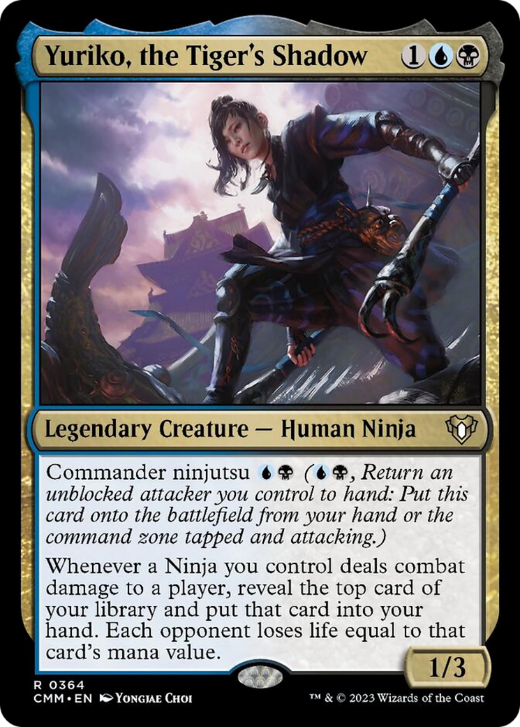 Yuriko, the Tiger's Shadow [Commander Masters] | Mindsight Gaming