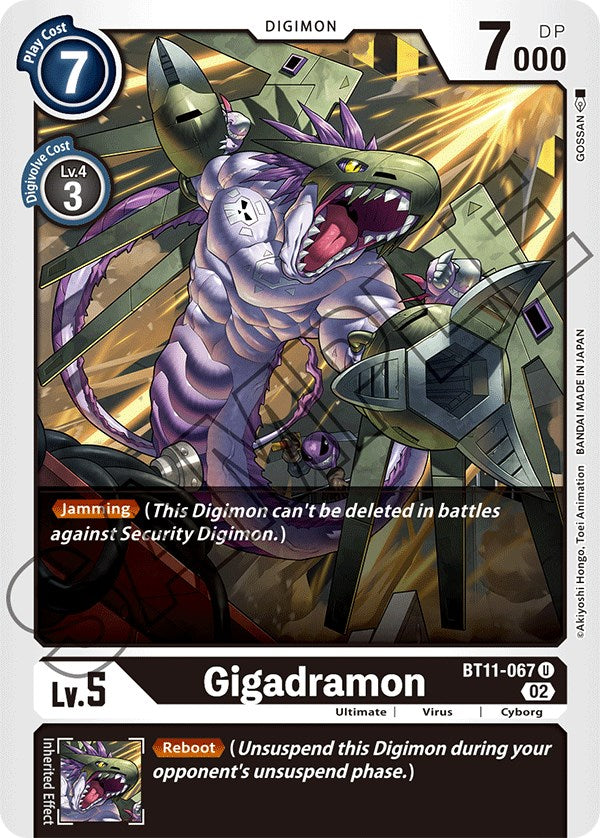 Gigadramon [BT11-067] [Dimensional Phase] | Mindsight Gaming