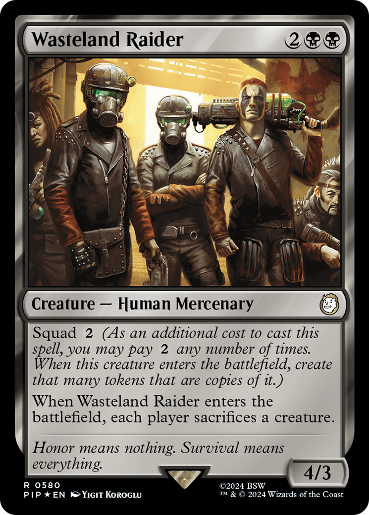 Wasteland Raider (Surge Foil) [Fallout] | Mindsight Gaming