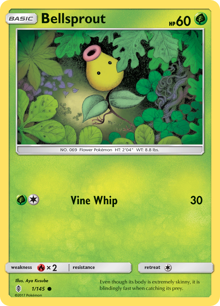 Bellsprout (1/145) [Sun & Moon: Guardians Rising] | Mindsight Gaming