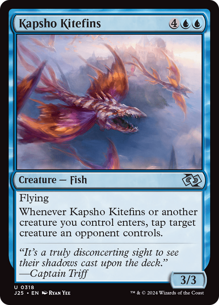 Kapsho Kitefins [Foundations Jumpstart] | Mindsight Gaming