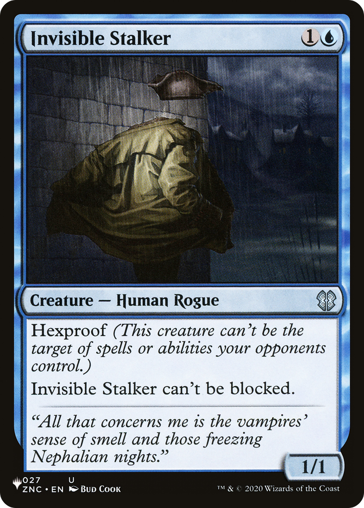 Invisible Stalker (ZNC) [The List Reprints] | Mindsight Gaming