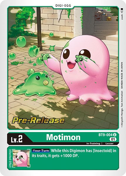 Motimon [BT9-004] [X Record Pre-Release Promos] | Mindsight Gaming