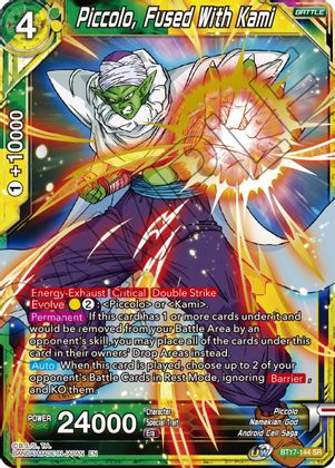 Piccolo, Fused With Kami (BT17-144) [Ultimate Squad] | Mindsight Gaming