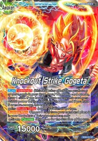 Gogeta // Knockout Strike Gogeta (2018 Big Card Pack) (SD6-01) [Promotion Cards] | Mindsight Gaming