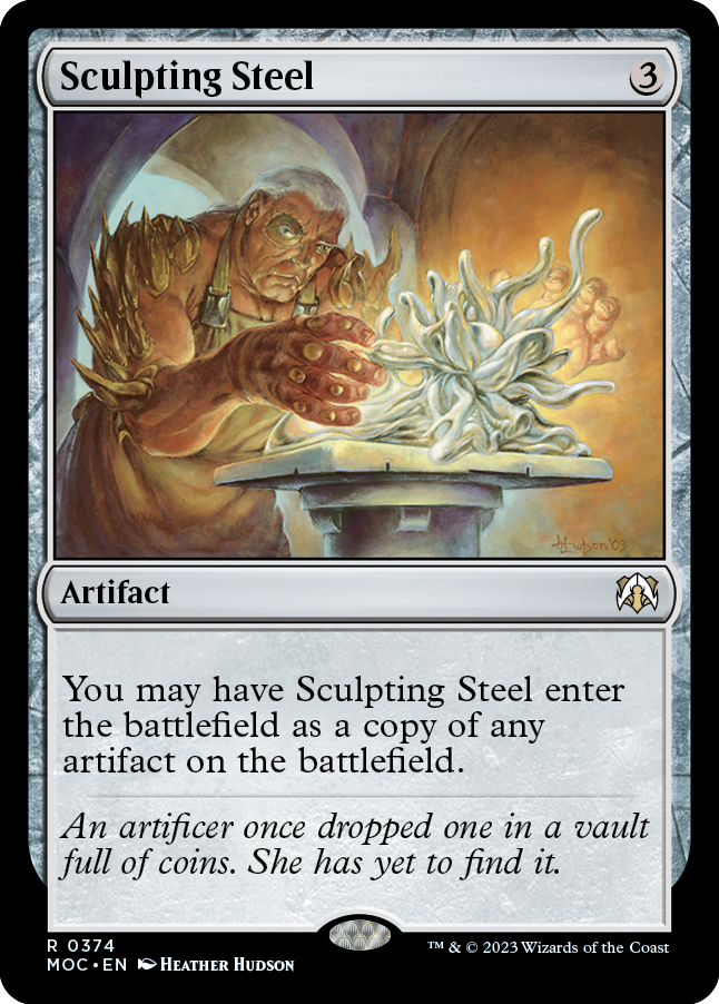 Sculpting Steel [March of the Machine Commander] | Mindsight Gaming