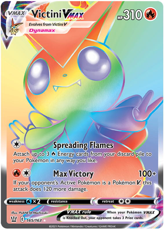 Victini VMAX (165/163) [Sword & Shield: Battle Styles] | Mindsight Gaming