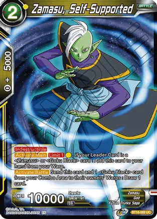 Zamasu, Self-Supported (BT16-089) [Realm of the Gods] | Mindsight Gaming