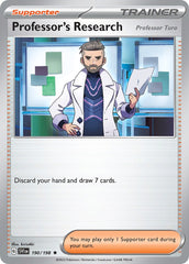 Professor's Research (190/198) (Theme Deck Exclusive) [Scarlet & Violet: Base Set] | Mindsight Gaming