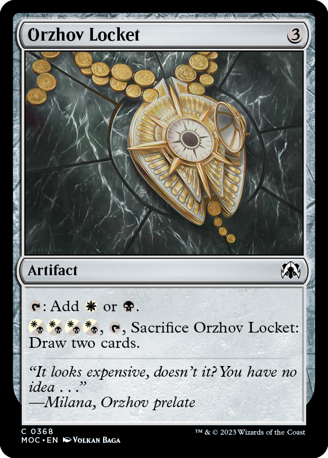 Orzhov Locket [March of the Machine Commander] | Mindsight Gaming