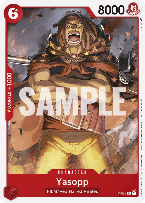 Yasopp (One Piece Film Red) [One Piece Promotion Cards] | Mindsight Gaming