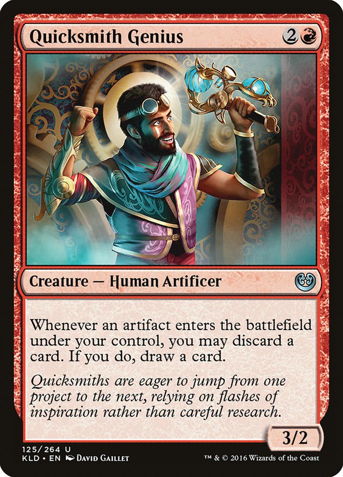 Quicksmith Genius [Kaladesh] | Mindsight Gaming