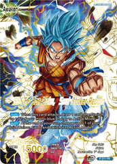 Super Saiyan God Son Goku // SSGSS Son Goku, Soul Striker Reborn (Gold Stamped) (P-211) [Promotion Cards] | Mindsight Gaming