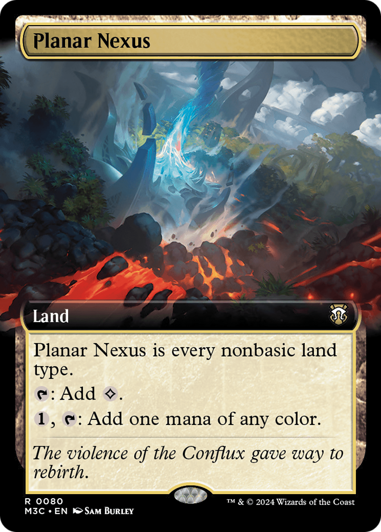 Planar Nexus (Extended Art) [Modern Horizons 3 Commander] | Mindsight Gaming