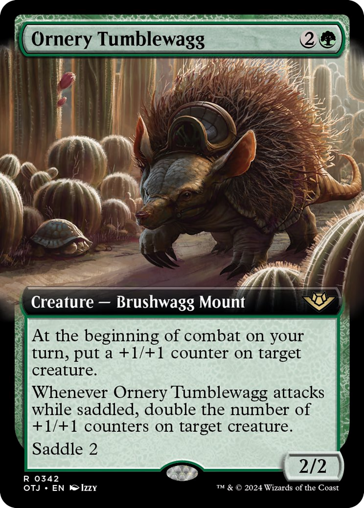 Ornery Tumblewagg (Extended Art) [Outlaws of Thunder Junction] | Mindsight Gaming