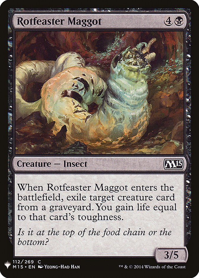 Rotfeaster Maggot [Mystery Booster] | Mindsight Gaming