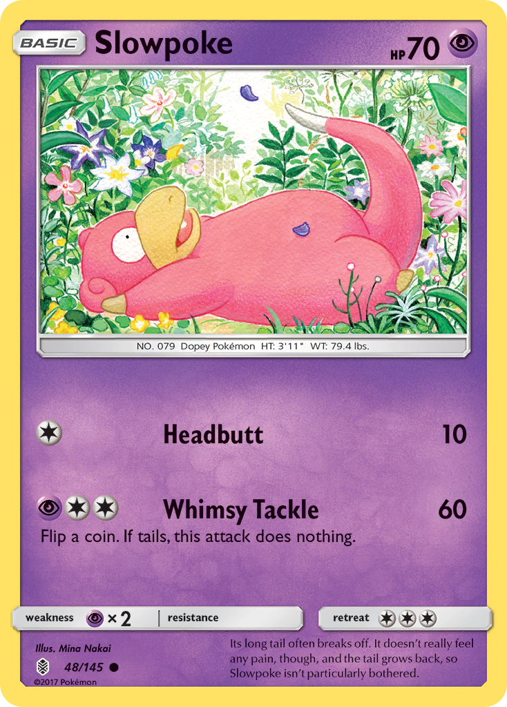 Slowpoke (48/145) [Sun & Moon: Guardians Rising] | Mindsight Gaming