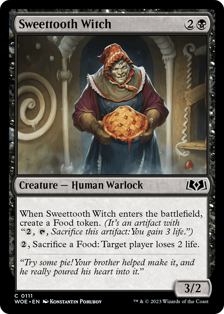 Sweettooth Witch [Wilds of Eldraine] | Mindsight Gaming