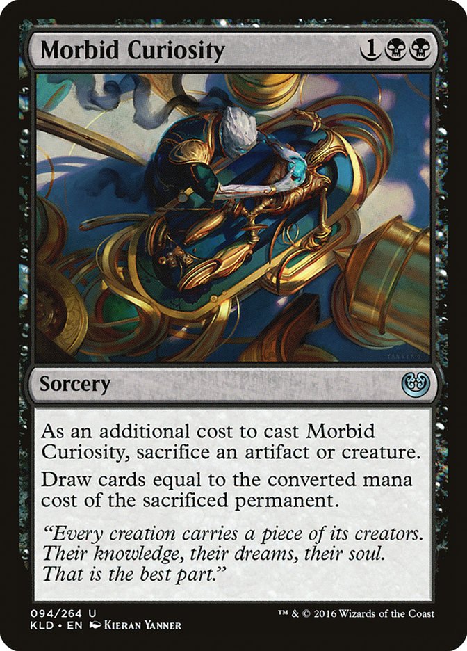 Morbid Curiosity [Kaladesh] | Mindsight Gaming