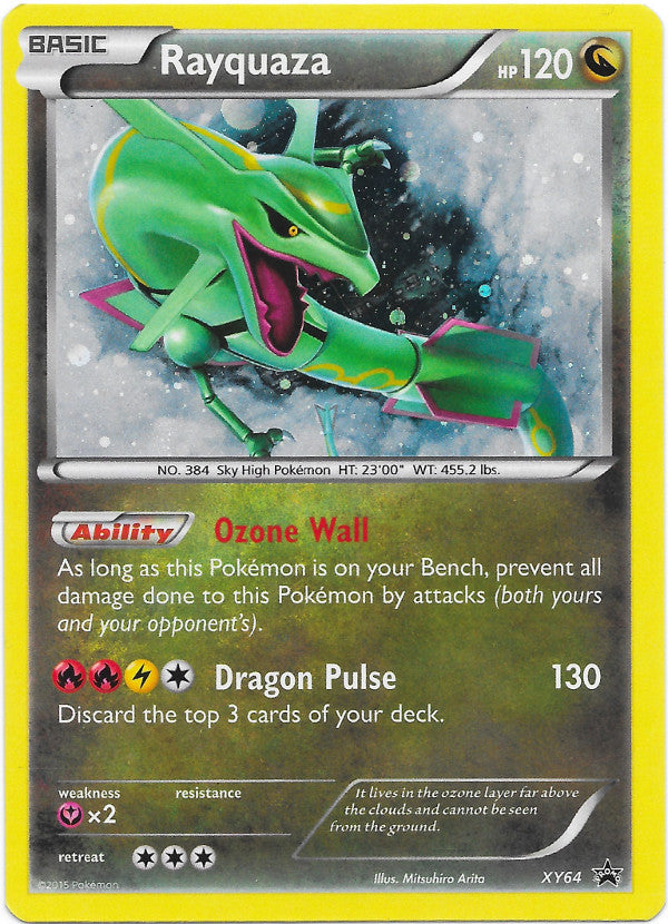 Rayquaza (XY64) (Jumbo Card) [XY: Black Star Promos] | Mindsight Gaming