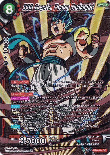 SSB Gogeta, Fusion Onslaught (Collector's Selection Vol. 1) (BT6-014) [Promotion Cards] | Mindsight Gaming