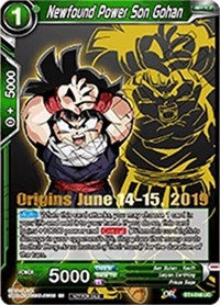 Newfound Power Son Gohan (Origins 2019) (BT4-048_PR) [Tournament Promotion Cards] | Mindsight Gaming