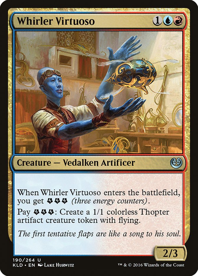 Whirler Virtuoso [Kaladesh] | Mindsight Gaming