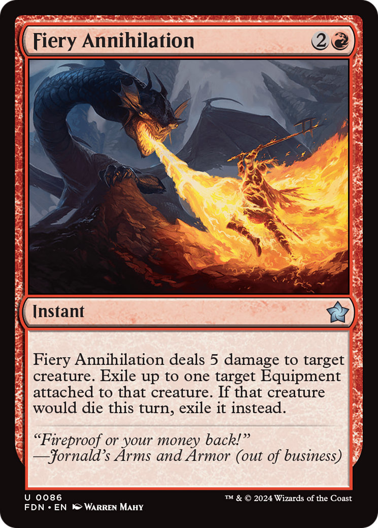 Fiery Annihilation [Foundations] | Mindsight Gaming