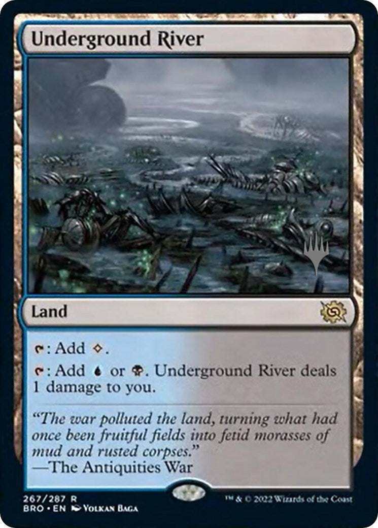 Underground River (Promo Pack) [The Brothers' War Promos] | Mindsight Gaming