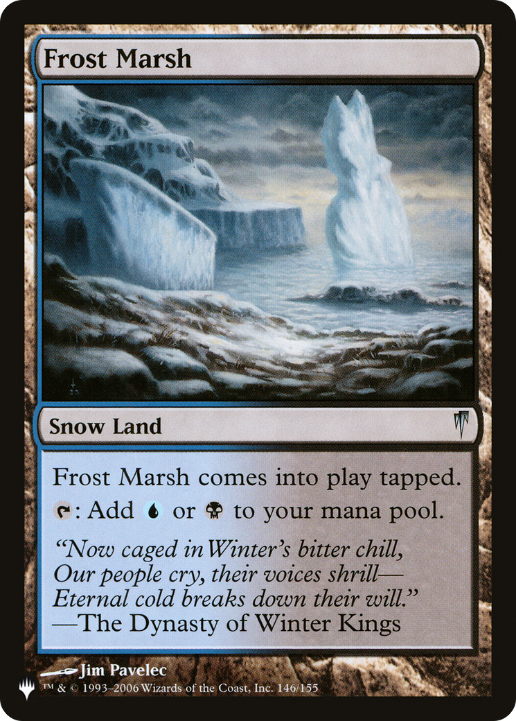 Frost Marsh [The List Reprints] | Mindsight Gaming