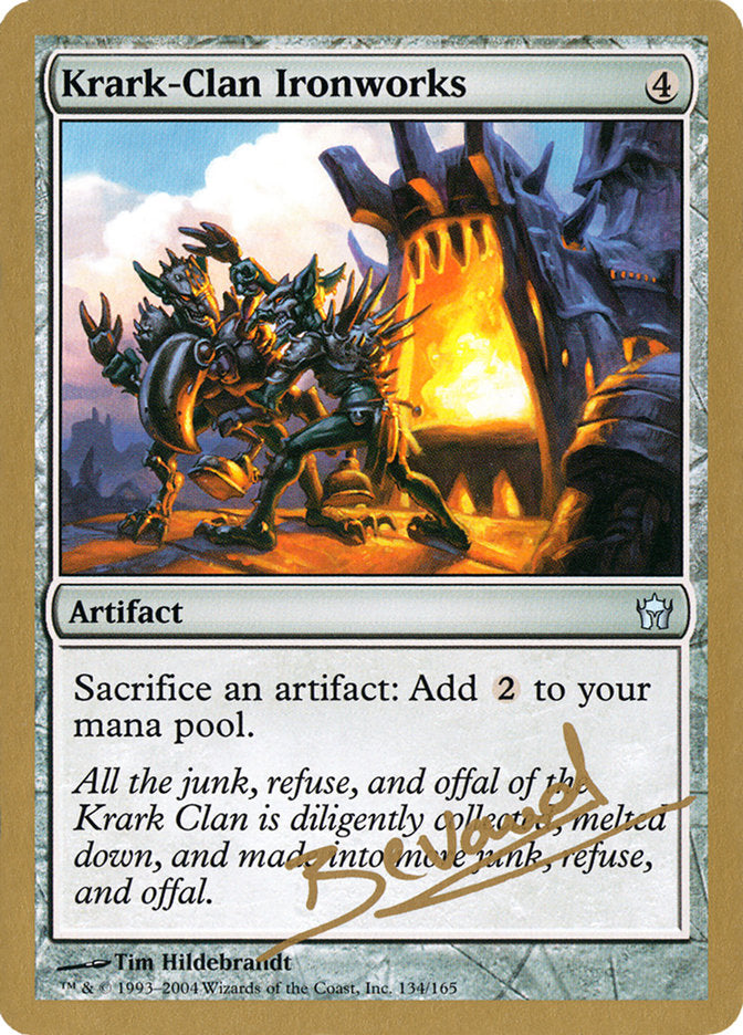 Krark-Clan Ironworks (Manuel Bevand) [World Championship Decks 2004] | Mindsight Gaming